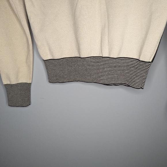 Y2K Tailor B. Moss Argyle Button front Cardigan Woman's XS - Picture 4 of 6